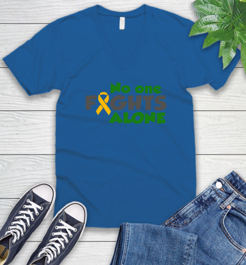 Rob Gronkowski No V-Neck T-Shirt 6