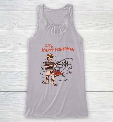 The Happy Fisherman Racerback Tank 2