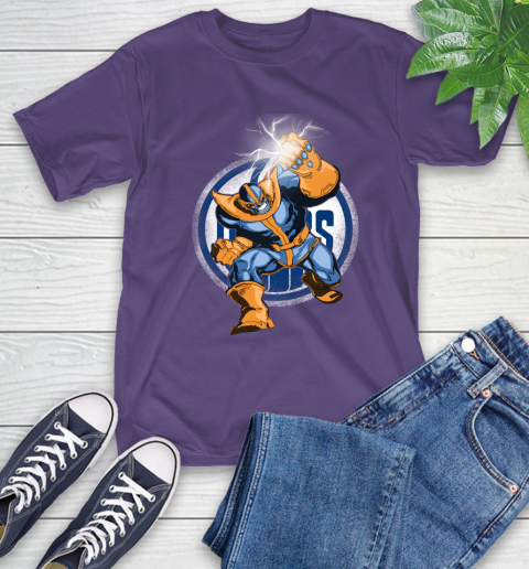 Edmonton Oilers NHL Hockey Thanos Avengers Infinity War Marvel T-Shirt 5