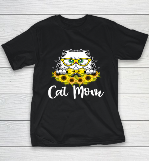 Cat Mom Shirt Cat Mother Shirt Mother's Day Cat Youth T-Shirt