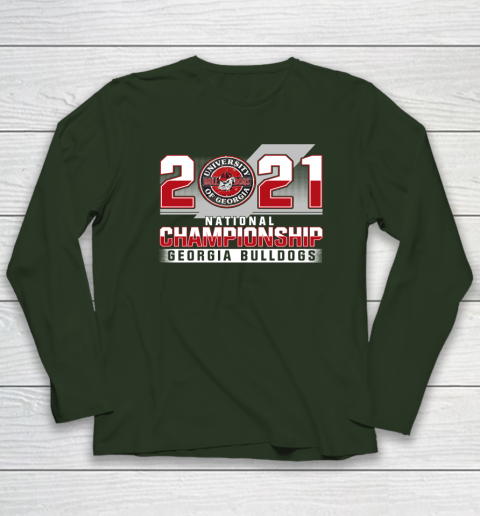 Georgia Bulldogs Championships 2021 Long Sleeve T-Shirt 10