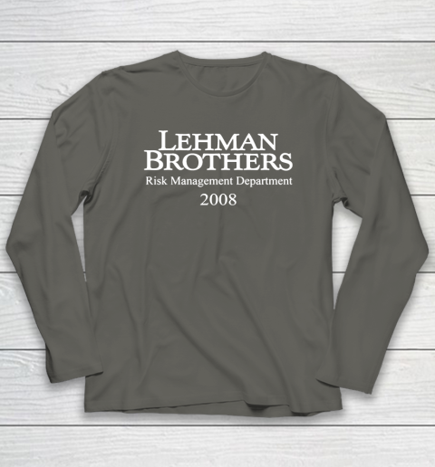 Lehman Brothers Risk Management Long Sleeve T-Shirt 5 Lehman Brothers Risk Management Long Sleeve T-Shirt - Image 5