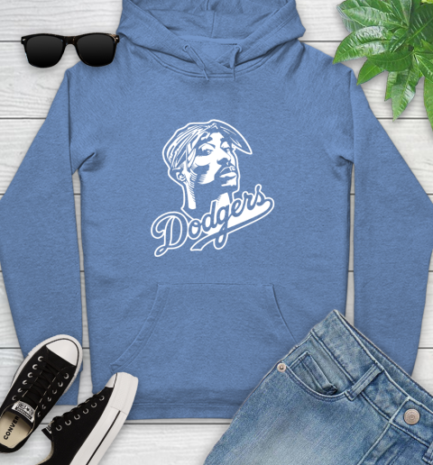 Tupac Dodgers Youth Hoodie 13