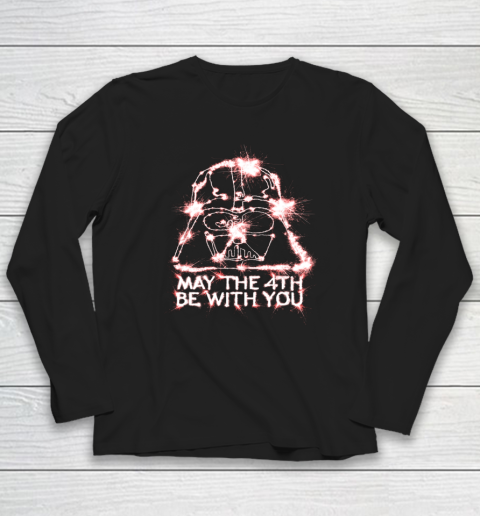 Star Wars Darth Vader May The 4th Be With You Sparkler Long Sleeve T-Shirt