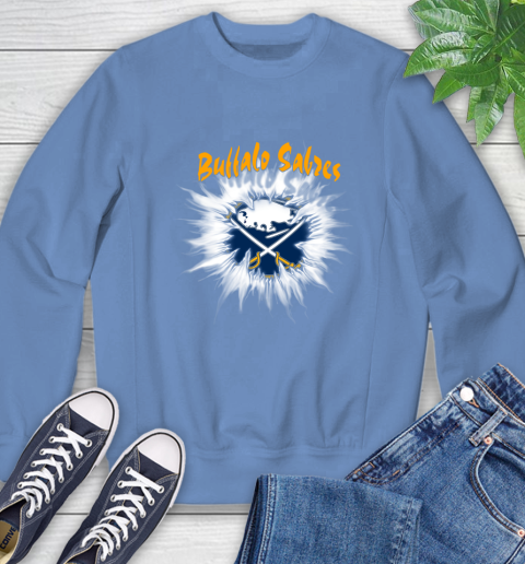 Buffalo Sabres NHL Hockey Adoring Fan Rip Sports Sweatshirt 11