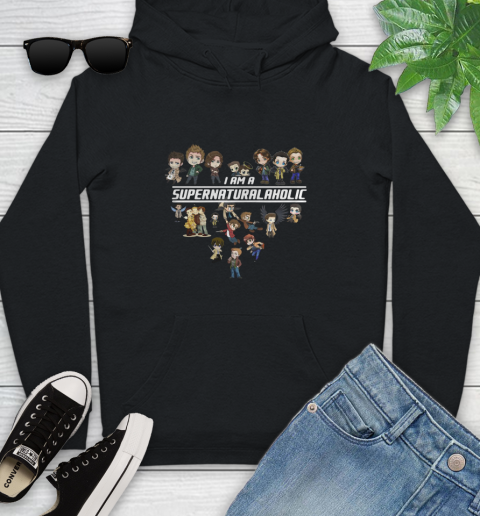 Iam_a_SupernaturalAHolic_Supernatural_A_Holic_Shirt Youth Hoodie