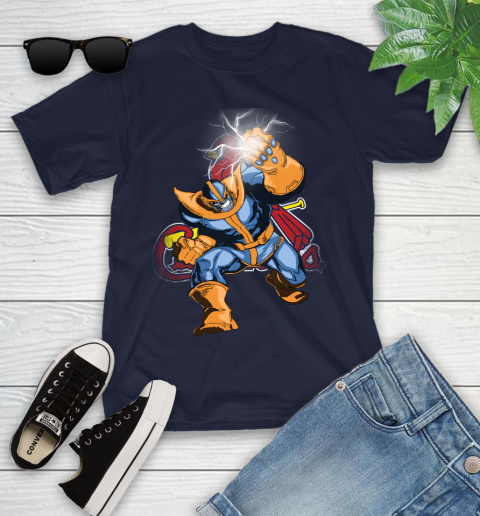 St.Louis Cardinals MLB Baseball Thanos Avengers Infinity War Marvel Youth T-Shirt 2