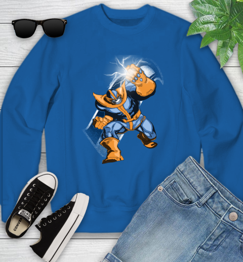 Seattle Seahawks NFL Football Thanos Avengers Infinity War Marvel Youth Sweatshirt 7