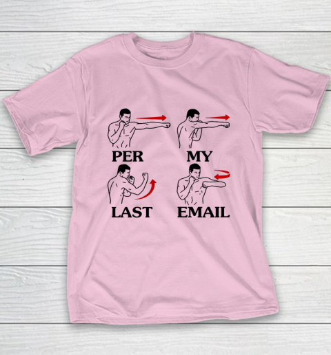 Per My Last Email Funny Men Costumed Youth T-Shirt 6