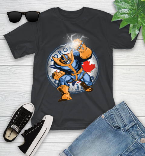 Toronto Blue Jays MLB Baseball Thanos Avengers Infinity War Marvel Youth T-Shirt