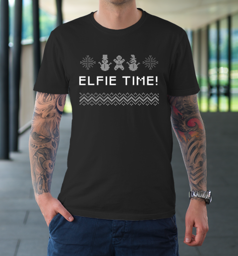Christmas Vacation Shirt Elfie Time Christmas Outfit Xmas Costume Family T-Shirt