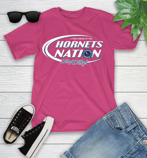 NBA A True Friend Of The Charlotte Hornets Dilly Dilly Basketball Sports Youth T-Shirt 11