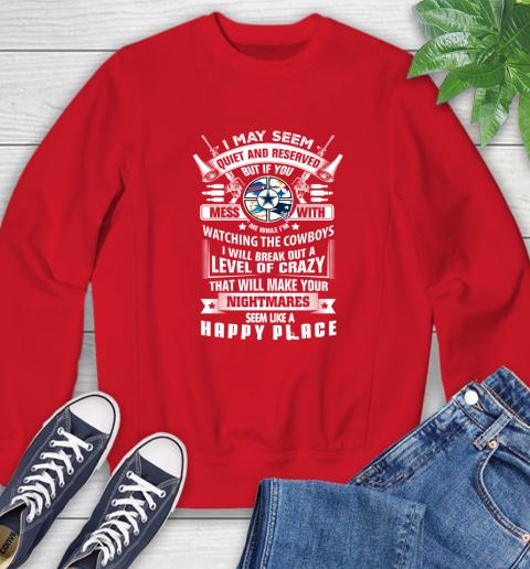 Denver Broncos NFL Football Don't Mess With Me While I'm Watching My Team Sports (2) Sweatshirt 10