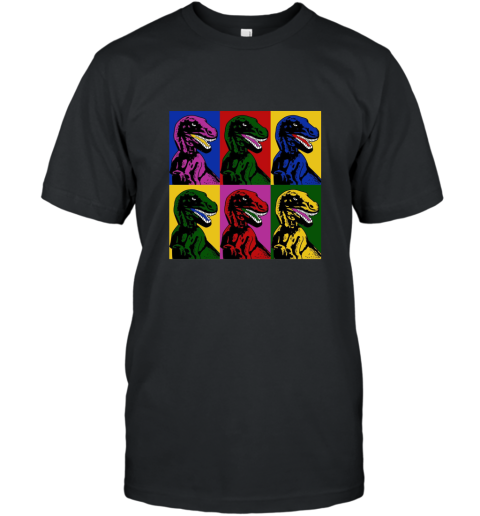Dinosaur Pop Art T Shirt T Rex Shirt T-Shirt