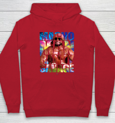 Randy Macho Man Savage WWE Disco Splash Hoodie 7