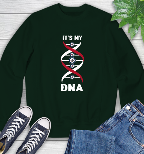 Winnipeg Jets NHL Hockey It's My DNA Sports Sweatshirt 12