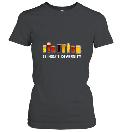 Celebrate Beer Diversity Funny T shirt Women T-Shirt
