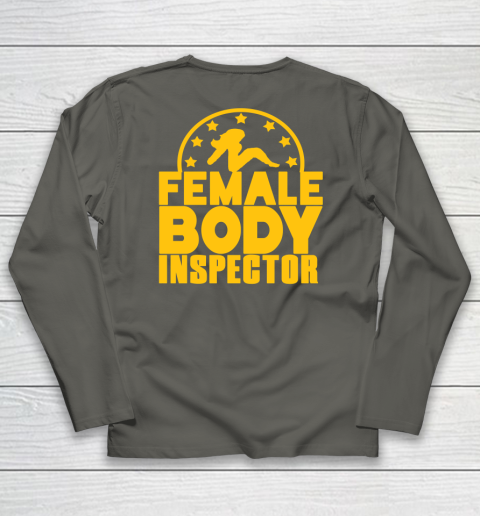 Female Body Inspector Cobra Kai Long Sleeve T-Shirt 10