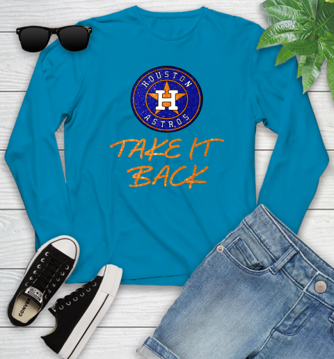 Astros Take It Back Youth Long Sleeve 7