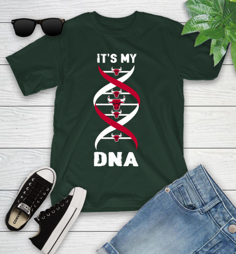 Chicago Bulls NBA Basketball It's My DNA Sports Youth T-Shirt 5