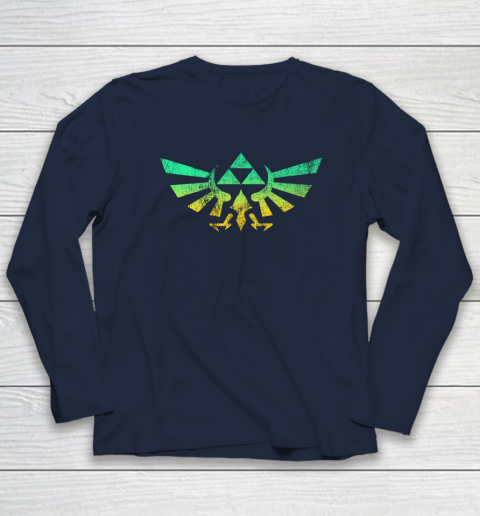 Triforce Shirt Legend of Zelda Long Sleeve T-Shirt 2