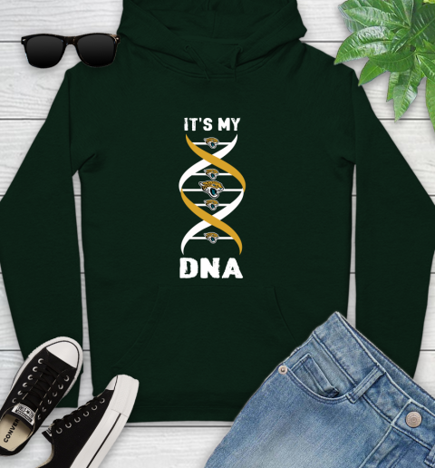 Jacksonville Jaguars NFL Football It's My DNA Sports Youth Hoodie 14
