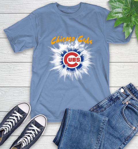 Chicago Cubs MLB Baseball Adoring Fan Rip Sports T-Shirt 12