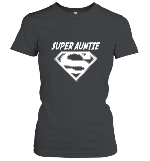 Super Auntie t shirt  Super hero Aunt Gift Women T-Shirt