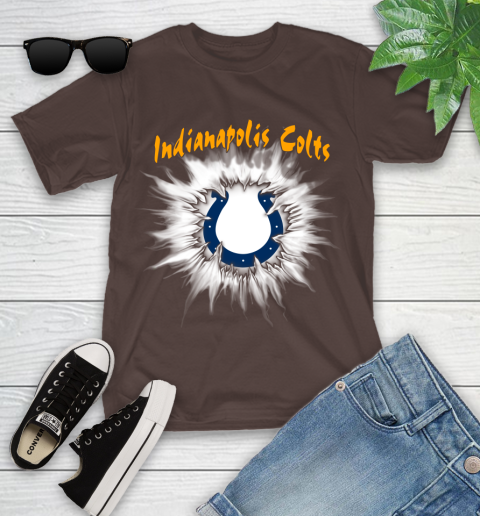 Indianapolis Colts NFL Football Adoring Fan Rip Sports Youth T-Shirt 7