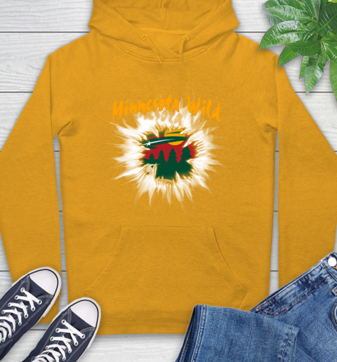 Minnesota Wild NHL Hockey Adoring Fan Rip Sports Hoodie 2