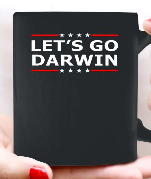 Let's Go Darwin Shirt Ceramic Mug 11oz