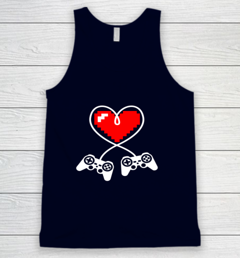 This Is My Valentine Pajama Shirt Gamer Controller Tank Top 7