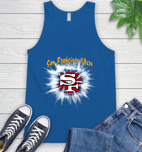 San Francisco 49ers NFL Football Adoring Fan Rip Sports Tank Top 4