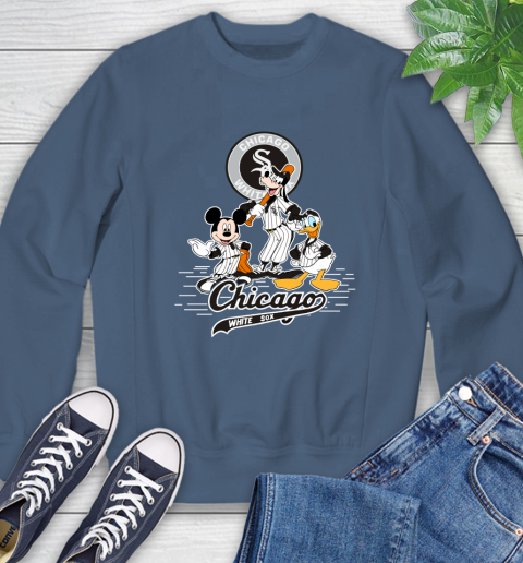 MLB Chicago White Sox Mickey Mouse Donald Duck Goofy Baseball T Shirt Sweatshirt 8