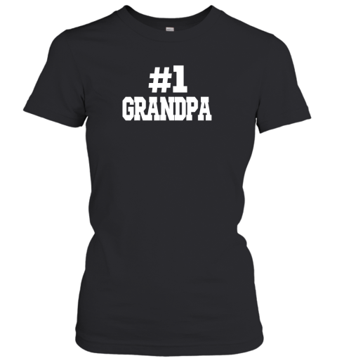 #1 Grandpa Women's T-Shirt