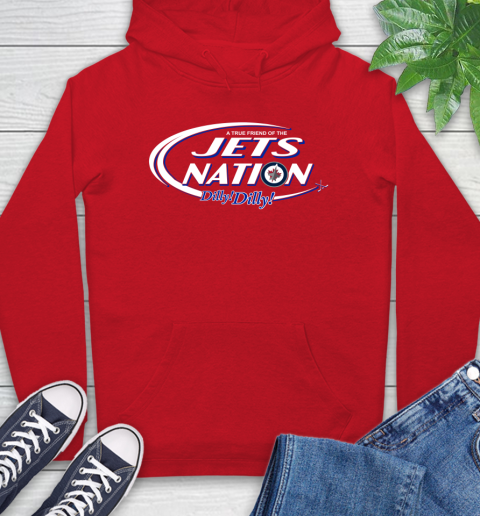 NHL A True Friend Of The Winnipeg Jets Dilly Dilly Hockey Sports Hoodie 10