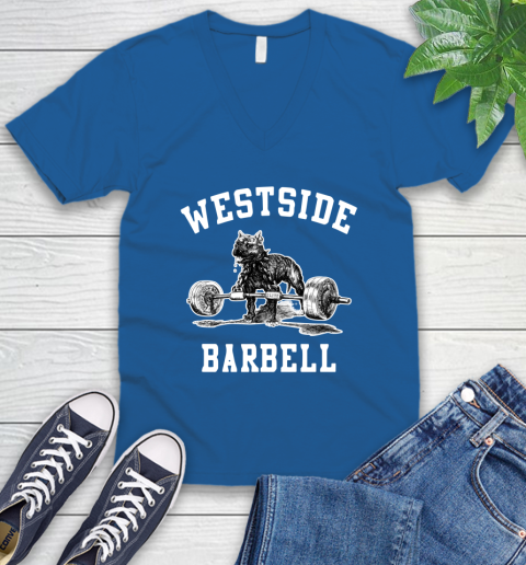 Westside Barbell V-Neck T-Shirt 5