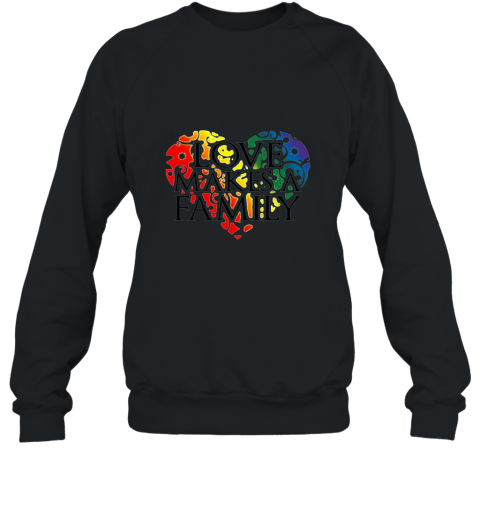 Lgbt love makes a family 2017 rainbow gay pride flag t shirt Sweatshirt