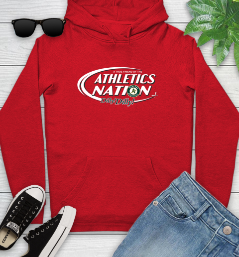 MLB A True Friend Of The Oakland Athletics Dilly Dilly Baseball Sports Youth Hoodie 12