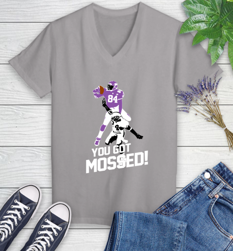 You Got Mossed Women's V-Neck T-Shirt 4