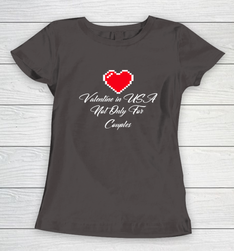 Saint Valentine In USA Not Only For Couples Lovers Women's T-Shirt 13