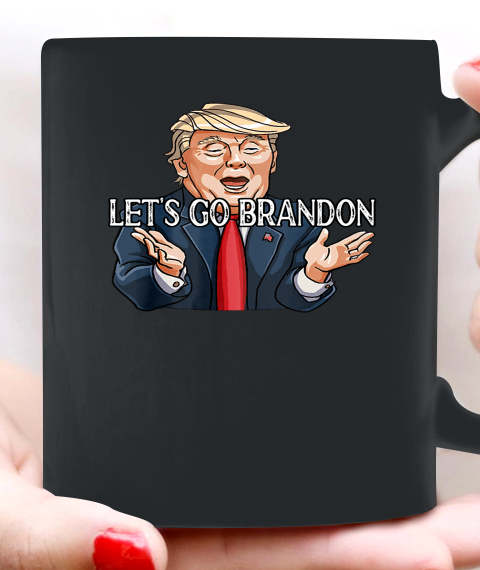 Let's Go Brandon Funny Trump Political Sarcastic Ceramic Mug 11oz