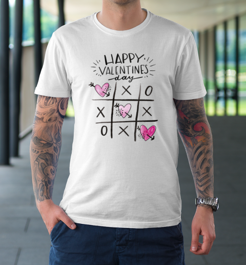 Love Happy Valentine Day Heart Lovers Couples Gifts Pajamas T-Shirt