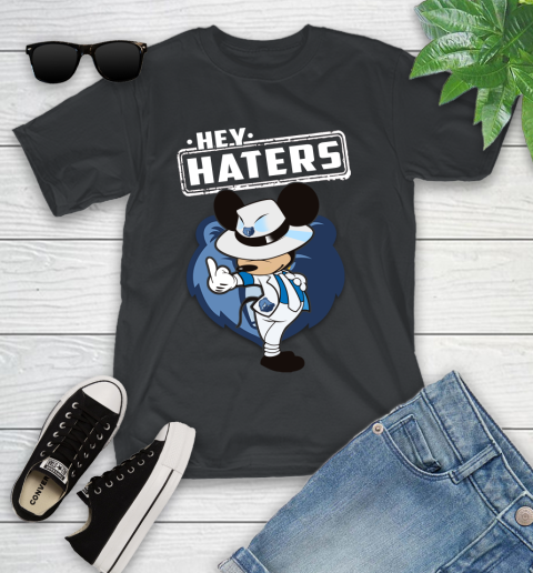 NBA Hey Haters Mickey Basketball Sports Memphis Grizzlies Youth T-Shirt