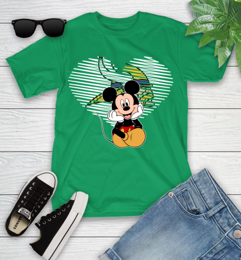 NFL Minnesota Vikings The Heart Mickey Mouse Disney Football T Shirt_000 Youth T-Shirt 8