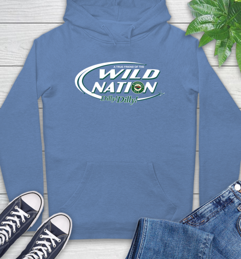 NHL A True Friend Of The Minnesota Wild Dilly Dilly Hockey Sports Hoodie 11