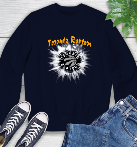 Toronto Raptors NBA Basketball Rip Sports Sweatshirt 2