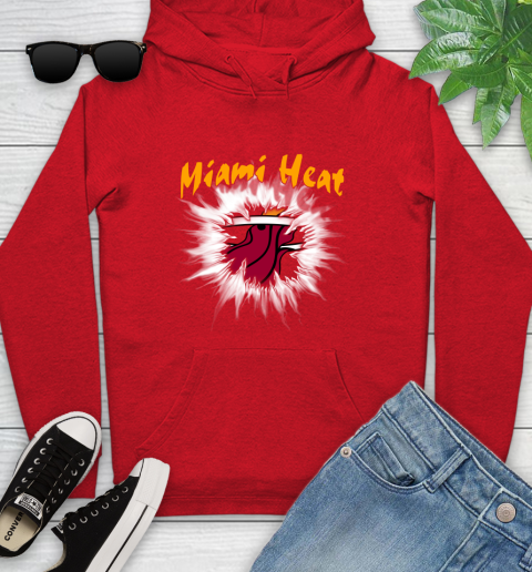 Miami Heat NBA Basketball Rip Sports Youth Hoodie 12