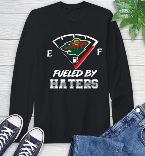 Minnesota Wild NHL Hockey Fueled By Haters Sports Long Sleeve T-Shirt