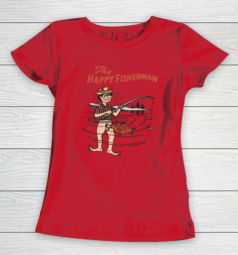 The Happy Fisherman Women's T-Shirt 6